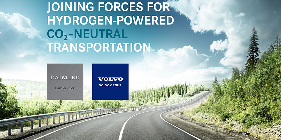 De Volvo Group en Daimler Truck AG nemen het voortouw