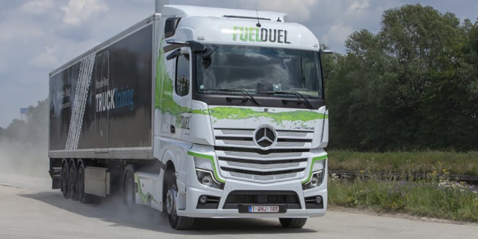 Fuel Duel: de Actros 5 treedt op zijn beurt in het strijdperk!