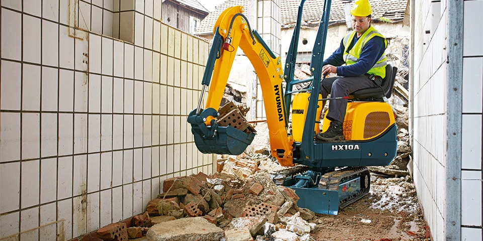 Nieuwe Hyundai 1 ton minigraafmachine in wereldpremière op Bauma 2019