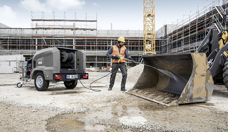 Duurzaam en flexibel: de nieuwe koudwater hogedruktrailer van Kärcher