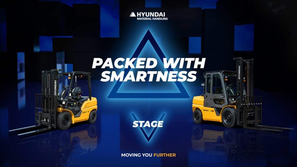 Hyundai Material Handling introduceert zijn nieuwe 9V dieselheftrucks – “Boordevol intelligentie”