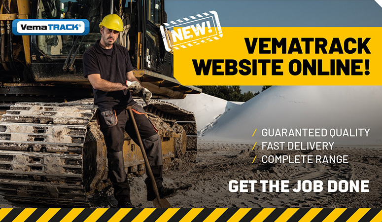VemaTrack lanceert nieuwe website voor de machinegebruiker: www.vematrack.com