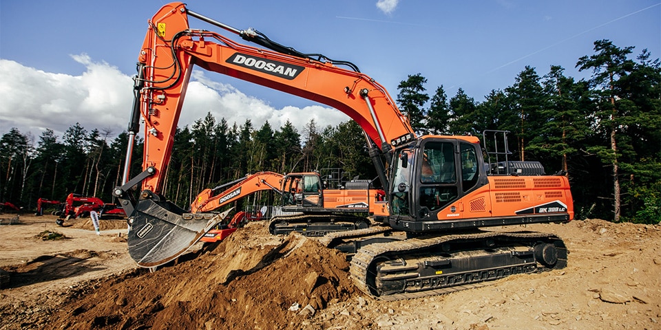 Meer nieuwe machines dan ooit op Doosan Quarry Days