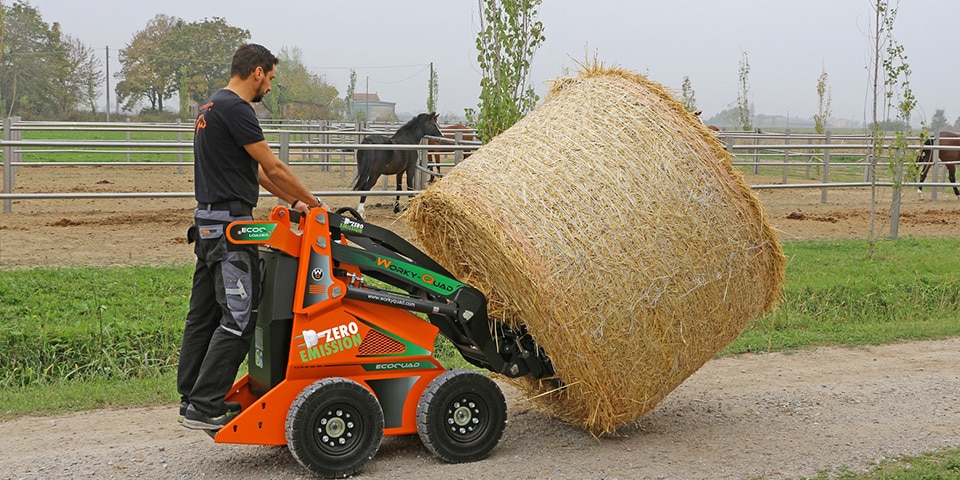 Zwaar werk verlichten met een Worky-Quad