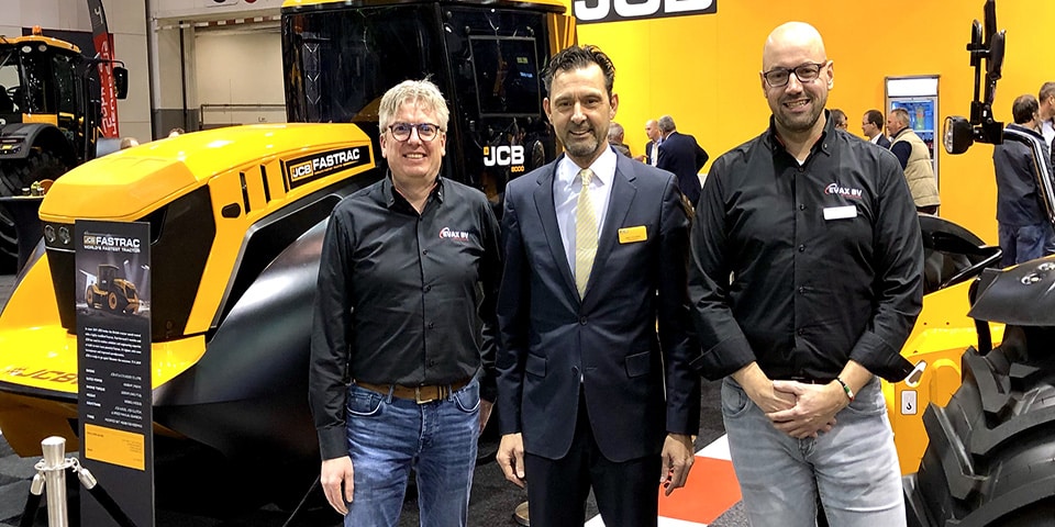 JCB en Evax B.V. kondigen partnerschap aan