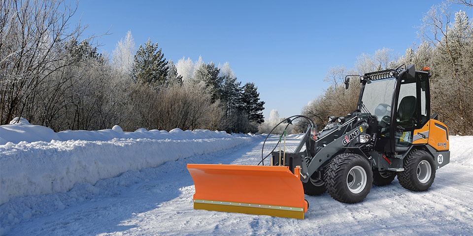 Tips voor winterservice: GIANT machines zijn klaar voor de winter