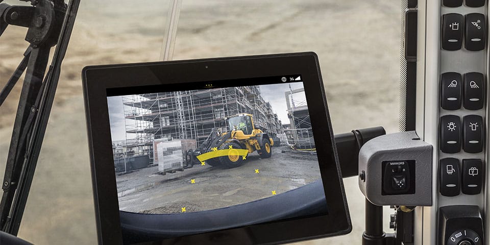 Integrated rear-view