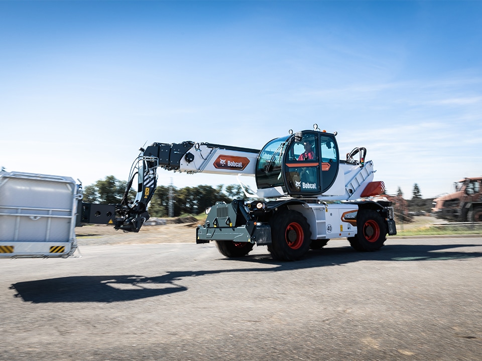 Nieuwe serie roterende verreikers van Bobcat
