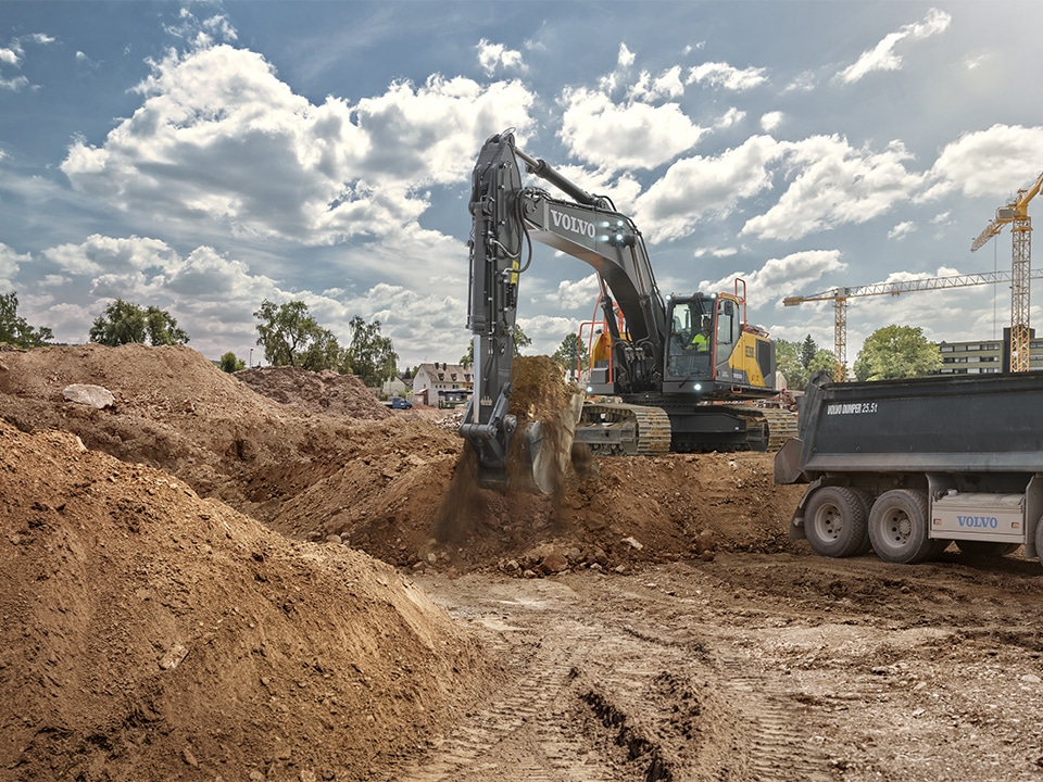 Met de lancering van de EC350E wordt het segment van de 35-tons graafmachines stevig verankerd