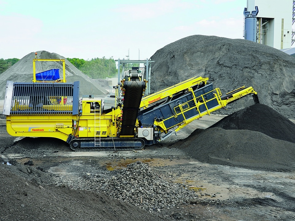 Keestrack zet in op elektrificatie van zeef- en breekmachines