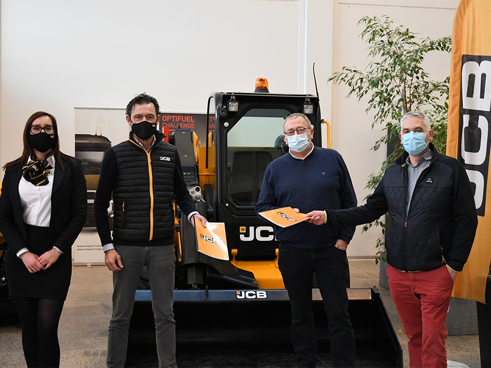 JCB Belgium NV en AB Lens Motor kondigen partnerschap aan