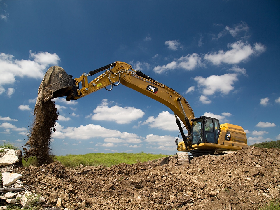 NIEUWE GENERATIE CAT® 352 GRAAFMACHINE BIEDT MEER EFFICIËNTIE EN LAGERE BEDRIJFSKOSTEN