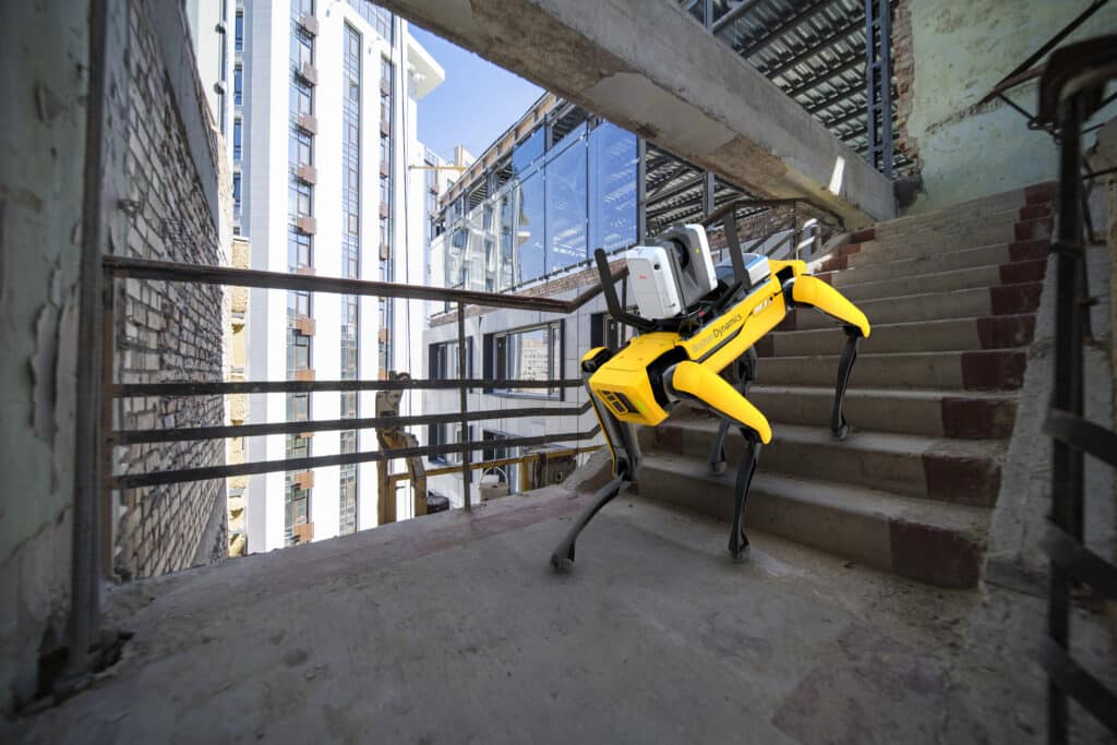 Leica Geosystems creëert mobiele 3D reality capture oplossing met Spot-robot