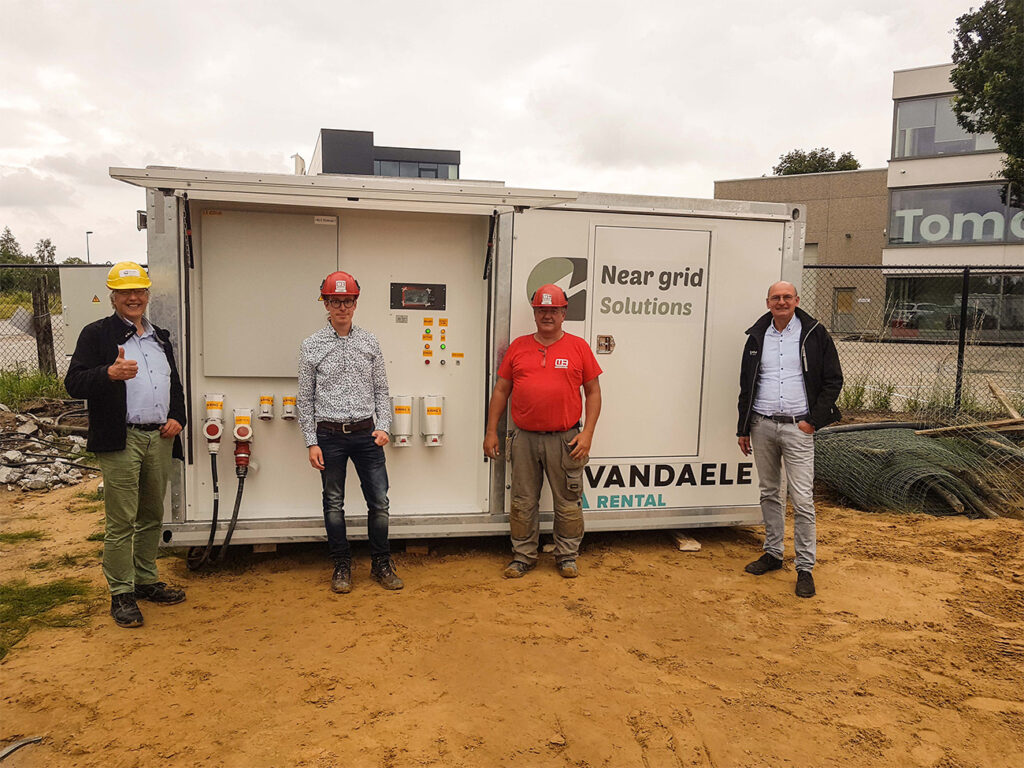 Kleur bekennen bij Vandaele Rental: de Green Box van Near Grid Solutions