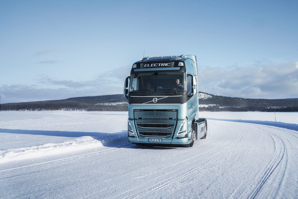 Unieke nieuwe veiligheidsvoorziening voor elektrische Volvo-vrachtwagens