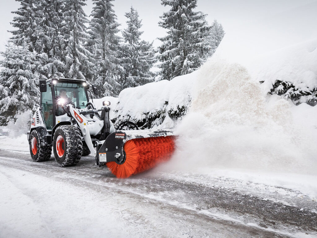 Snow Solutions: aanbouwdelen van Bobcat voor het opruimen en verwijderen van sneeuw en ijs