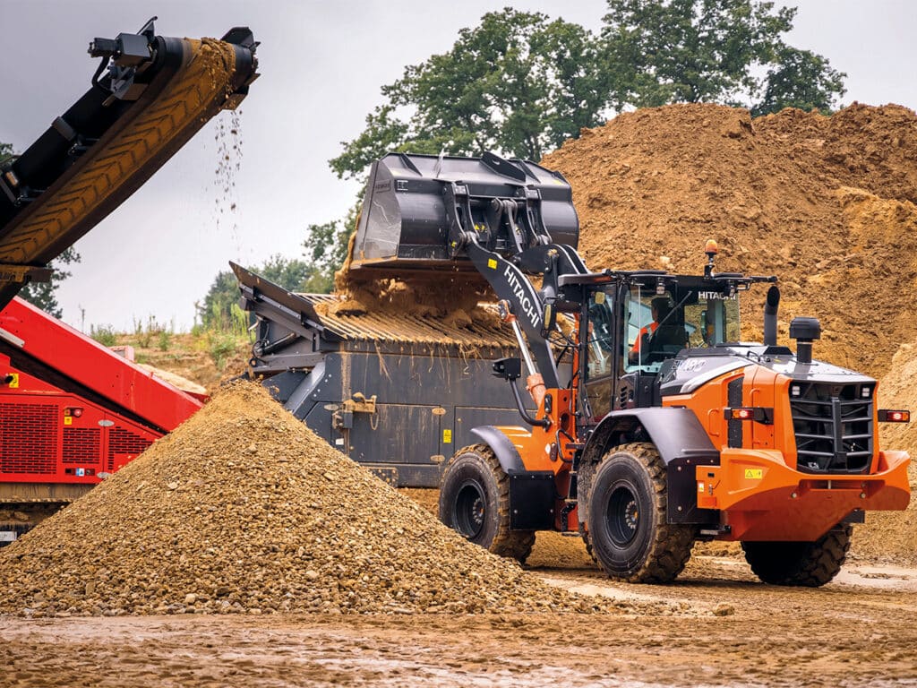 ZW180-7 geeft machinist volledige controle