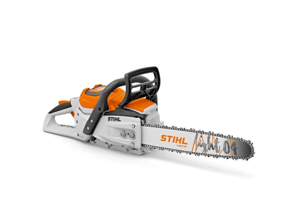 Heel Mm Gezicht omhoog De krachtigste professionele accukettingzaag op de markt: STIHL MSA 300 -  Bouwmat