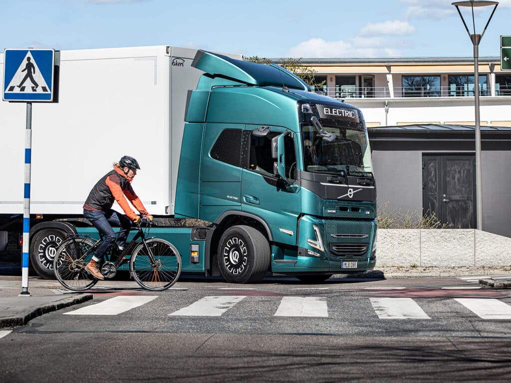 Nieuw veiligheidssysteem om fietsers en  voetgangers te beschermen