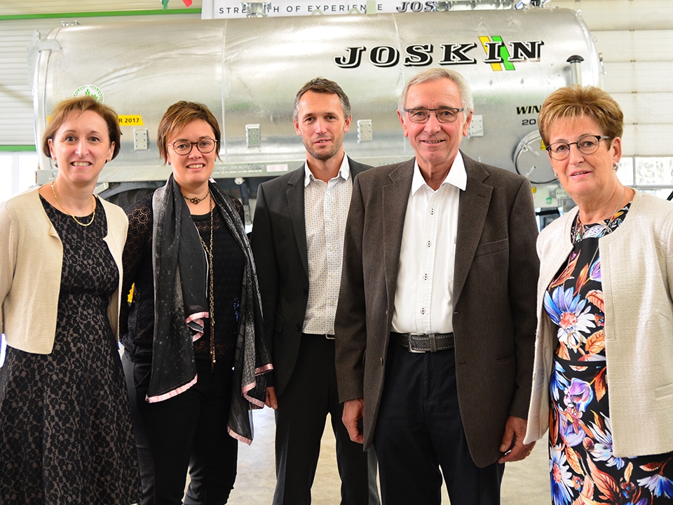 Een nieuwe JOSKIN fabriek in Luxemburg