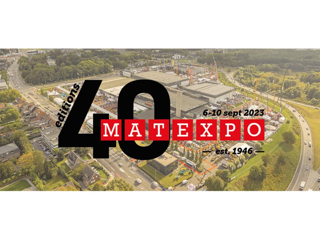 MATEXPO VIERT HAAR 40e EDITIE!