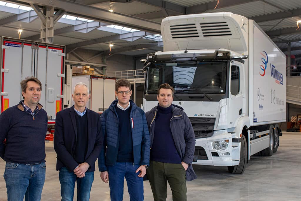 Eerste Belgische Mercedes-Benz eActros komt eraan