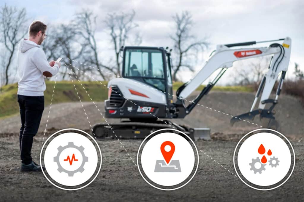 Machine IQ, het nieuwe telematicasysteem van Bobcat voor gebruikers