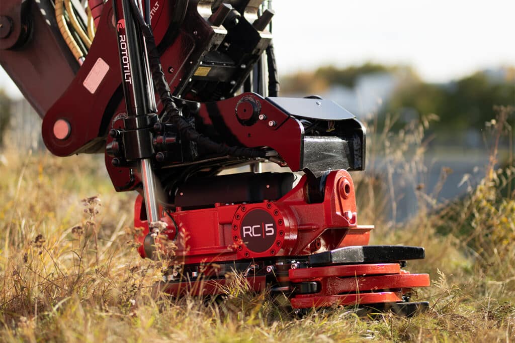 Uitgebreide garantie voor Rototilt machinesnelwissels