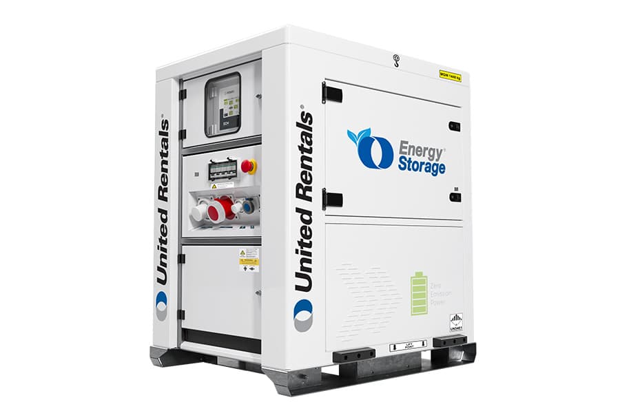 United Rentals 45 kVA 60 kWh Battery Pack genomineerd voor de MATEXPO Green Awards