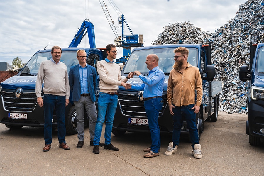 Galloo Recycling kiest voor de Renault Trucks Master