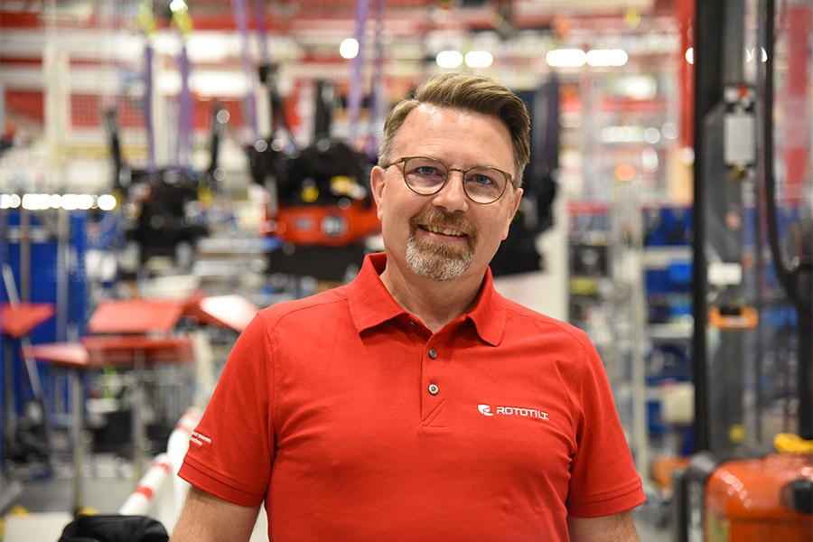 Nieuwe marketing- en salesmanager om verdere groei bij Rototilt te versterken