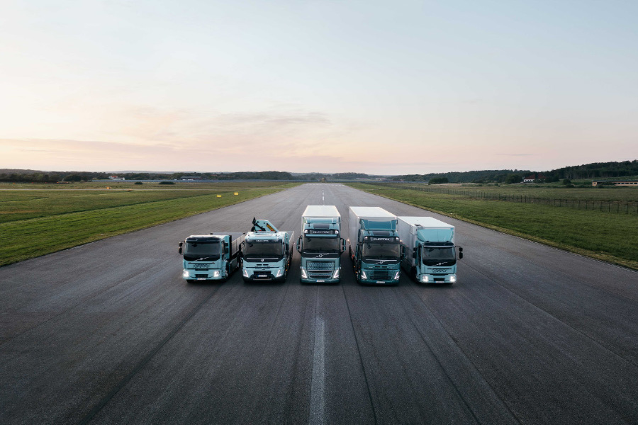 Volvo Trucks biedt volledig gamma motorisaties aan in serieproductie