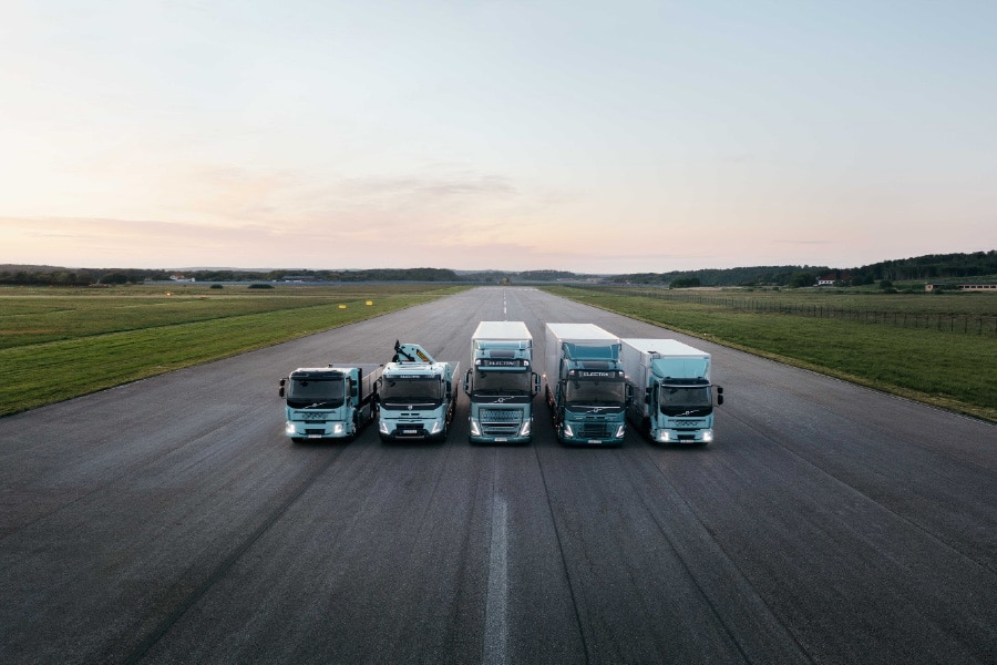 Volvo Trucks biedt volledig gamma motorisaties aan in serieproductie