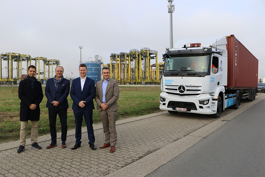 PSA Belgium en Daimler Truck BeLux zorgen voor primeur