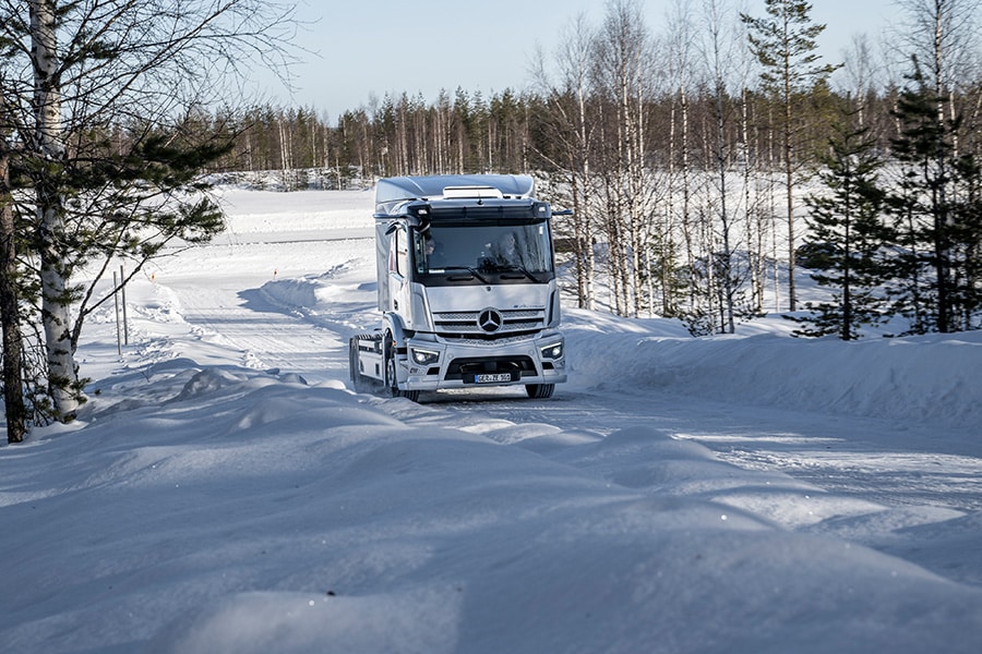 De eActros in de winter: Vragen en antwoorden over het gebruik bij kou, ijs en sneeuw