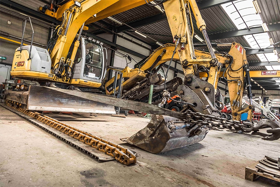 Breng je machine op tijd naar de werkplaats voor een rijwerk revisie