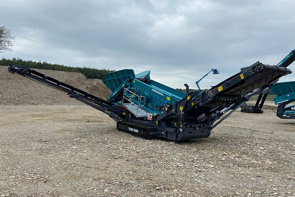 Eerste Powerscreen Titan 1300’s onderweg naar Nederland