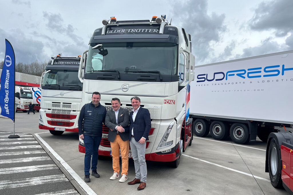 Sud Fresh investeert in 12 FH-trekkers van Volvo Trucks