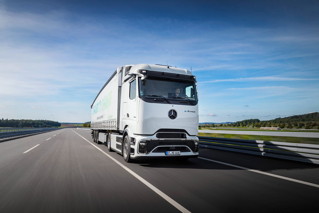 Mercedes-Benz Trucks zet eActros 600 in op de meest uitgebreide testrit in de geschiedenis van het bedrijf