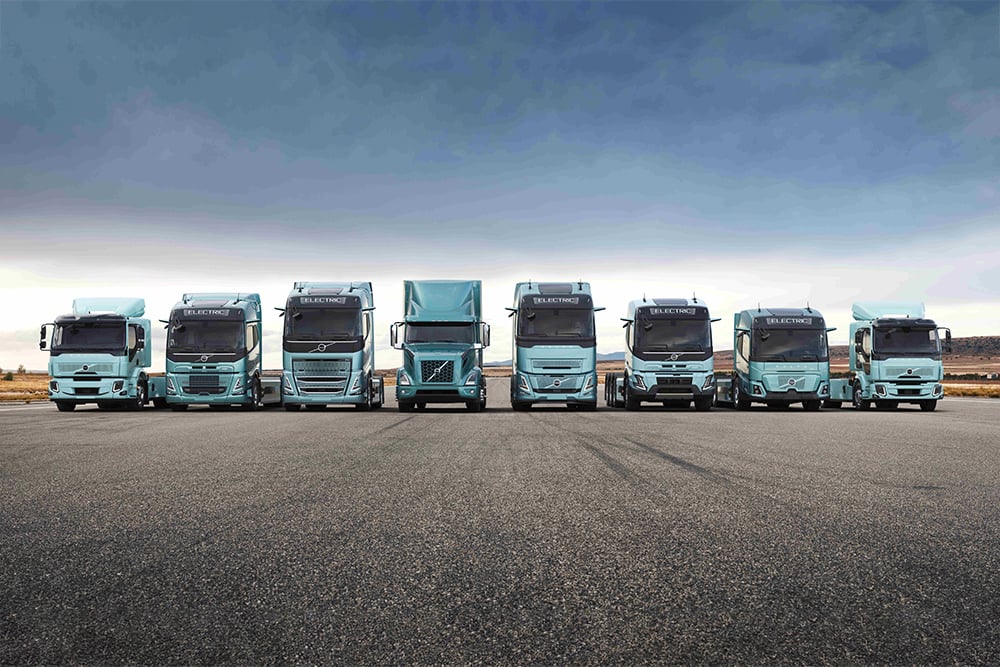 Volvo’s elektrische trucks bereiken 80 miljoen kilometer in vijf jaar