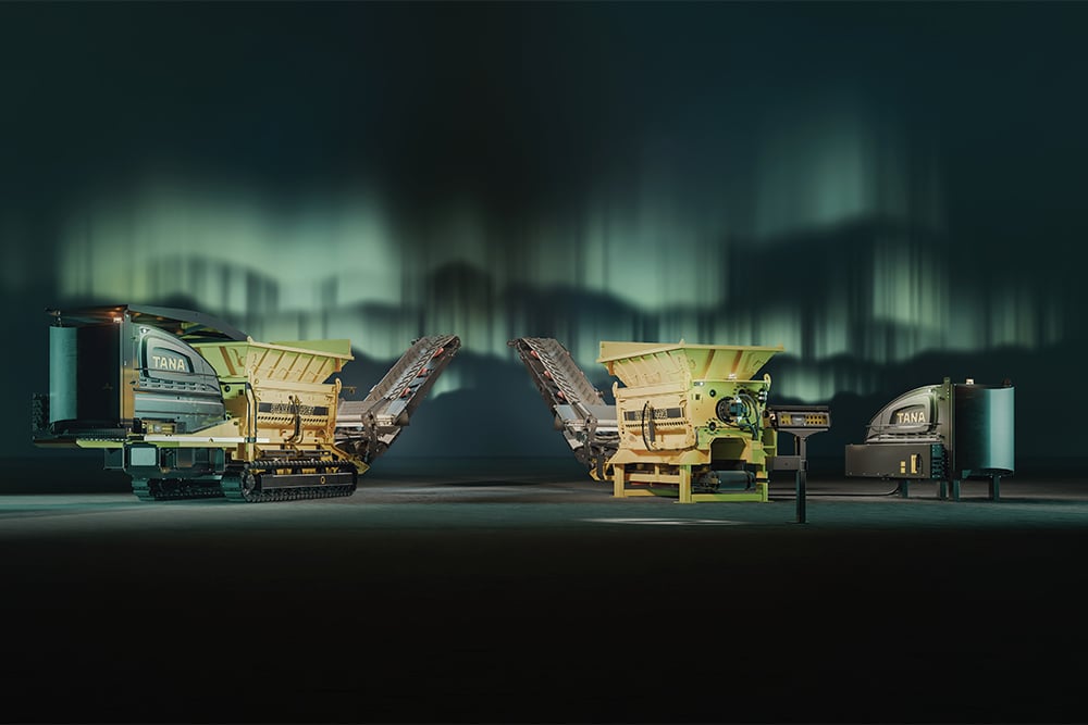 Elektrische shredders luiden nieuwe toekomst in voor de circulaire bouw