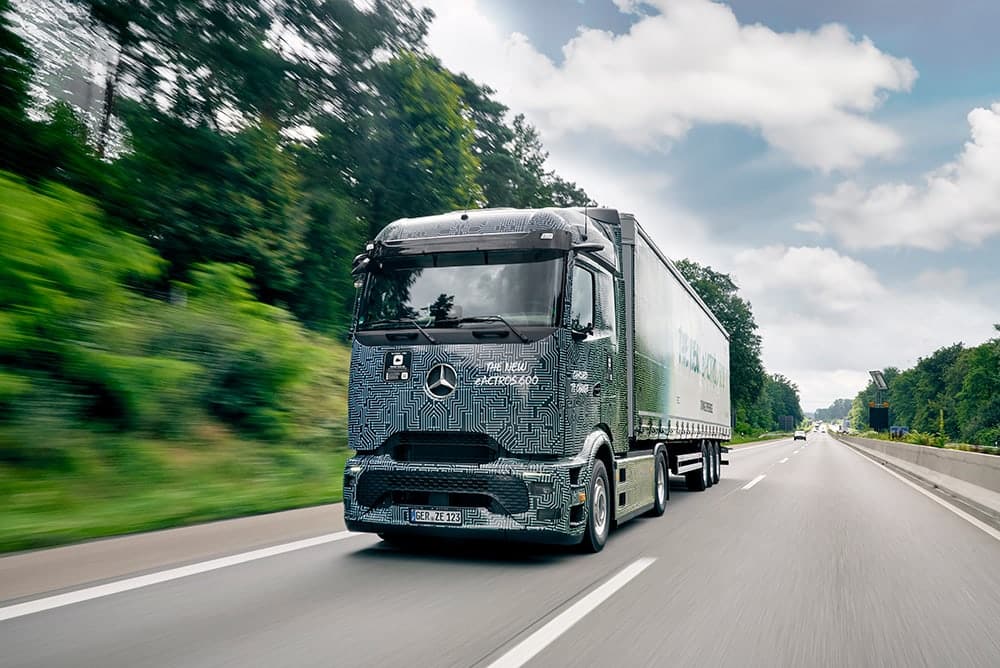Mercedes-Benz eActros 600 in de praktijk getest tijdens de ‘eActros 600 Driving Experience’ in Wörth