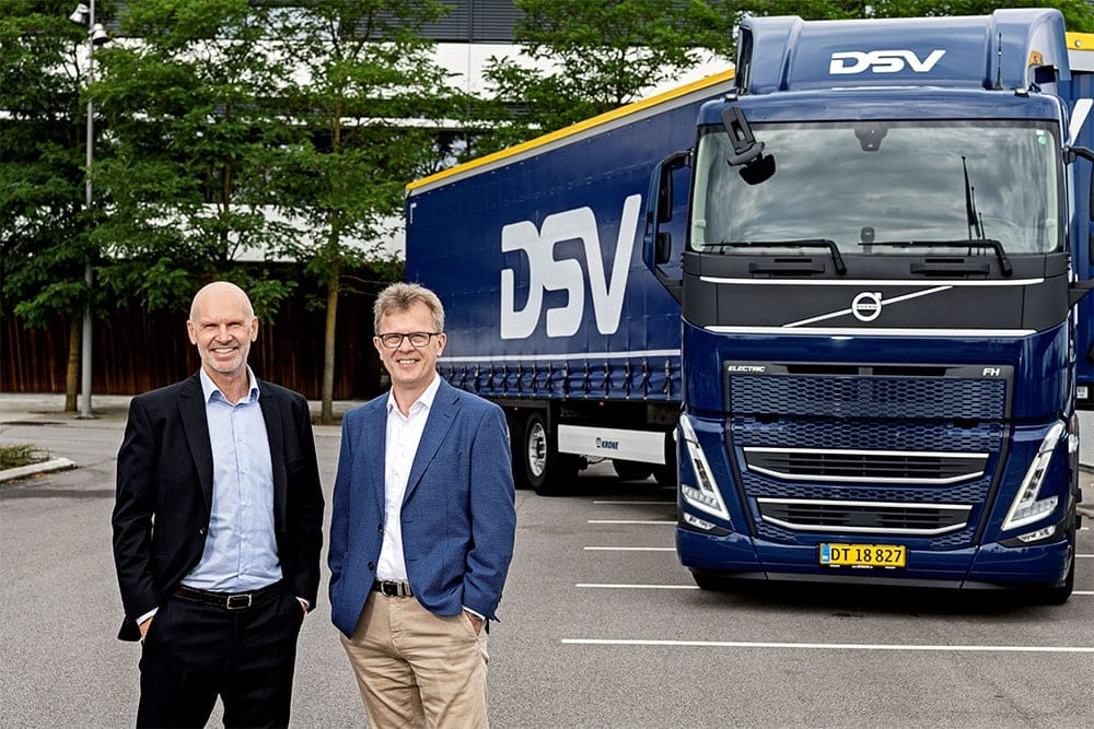 Volvo ontvangt bestelling van 300 elektrische trucks van DSV
