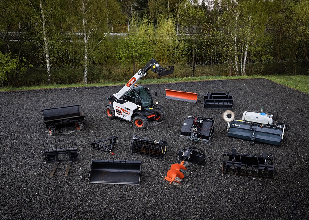 Bobcat ontwikkelt een compleet programma aanbouwdelen