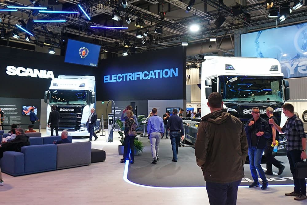 Elektrificatie essentie op IAA transportation 2024