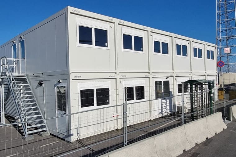 Idelco biedt modulaire units voor kantoor, evenementen, scholen en industrie