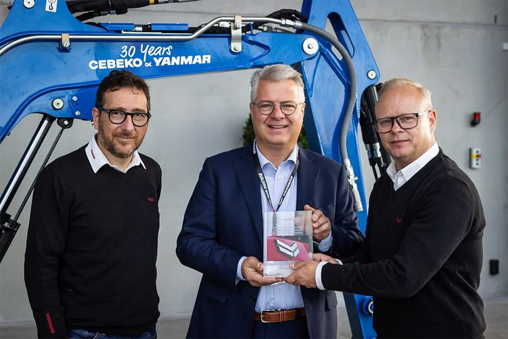CEBEKO en Yanmar, 30 jaar gevestigde partners in compacte machines