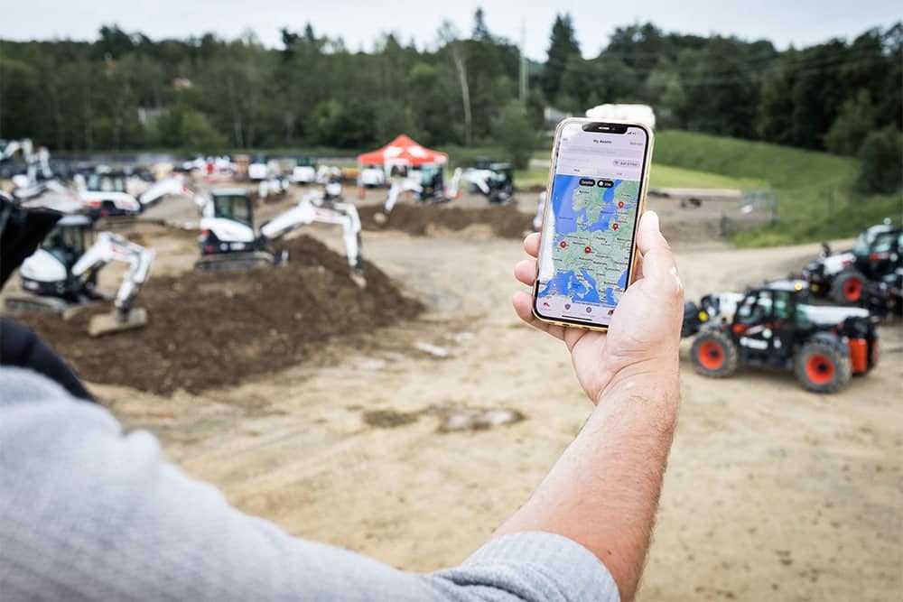 Bobcat Machine IQ heeft nieuwe functie voor in- en uitschakelen van de motor op afstand