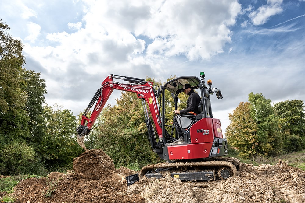 De nieuwste Zero Tail graafmachines van Yanmar CE: de ViO38-7 en ViO33-7