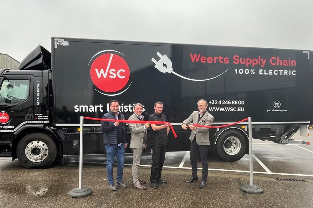 Weerts Supply Chain neemt eerste Volvo FE Electric in gebruik